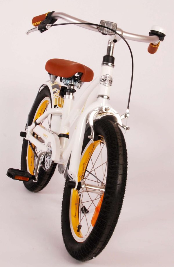 Volare Miracle Cruiser Kinderfiets – Meisjes – 16 inch – Wit – Prime Collection