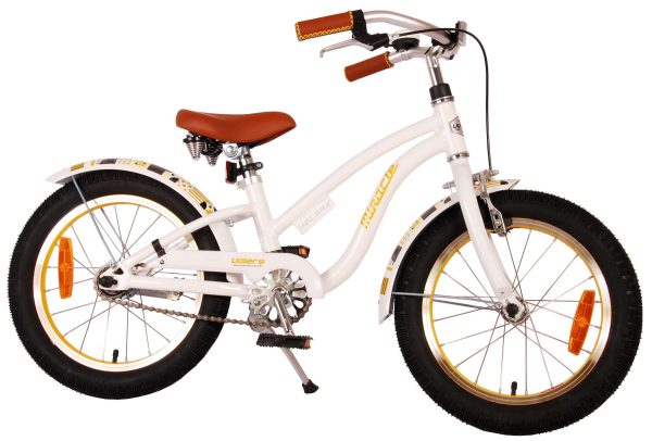 Volare Miracle Cruiser Kinderfiets – Meisjes – 16 inch – Wit – Prime Collection