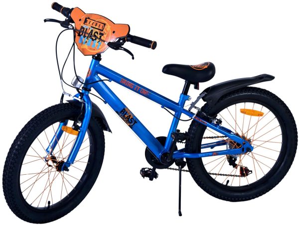NERF Kinderfiets – Jongens – 20 inch – Satijn Blauw – 6 Speed