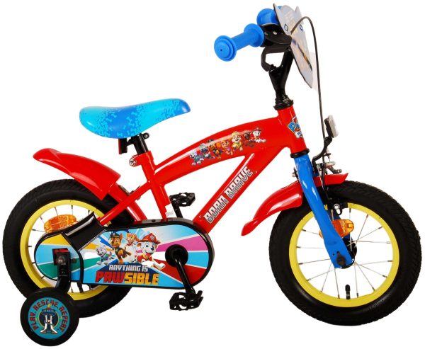 Paw Patrol Kinderfiets – Jongens – 12 inch – Rood/Blauw