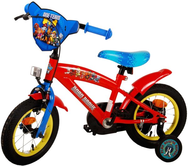Paw Patrol Kinderfiets – Jongens – 12 inch – Rood/Blauw