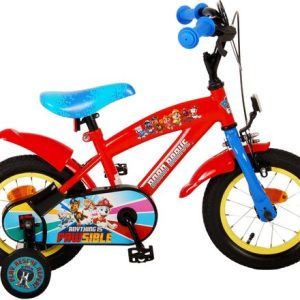 Paw Patrol Kinderfiets – Jongens – 12 inch – Rood/Blauw