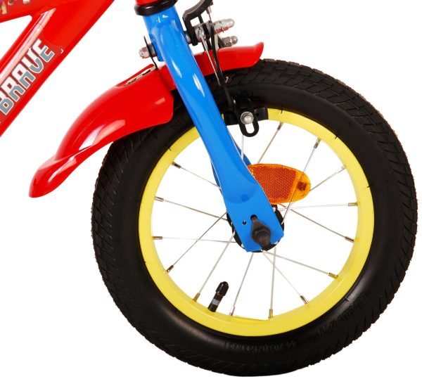 Paw Patrol Kinderfiets – Jongens – 12 inch – Rood/Blauw