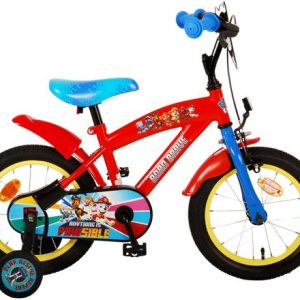 Paw Patrol Kinderfiets – Jongens – 14 inch – Rood/Blauw
