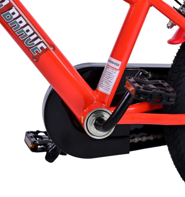 Paw Patrol Kinderfiets – Jongens – 16 inch – Rood – Twee handremmen