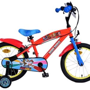 Paw Patrol Kinderfiets – Jongens – 16 inch – Rood – Twee handremmen