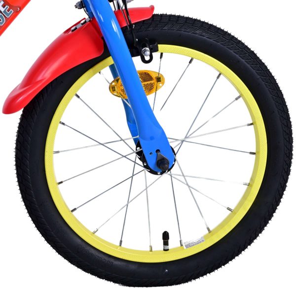 Paw Patrol Kinderfiets – Jongens – 16 inch – Rood – Twee handremmen
