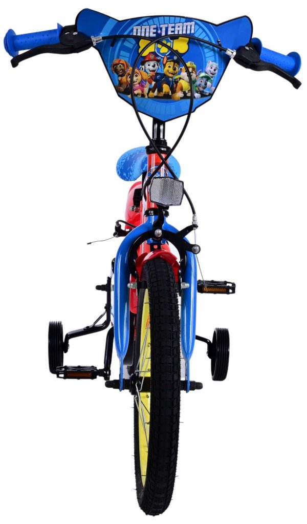 Paw Patrol Kinderfiets – Jongens – 16 inch – Rood – Twee handremmen