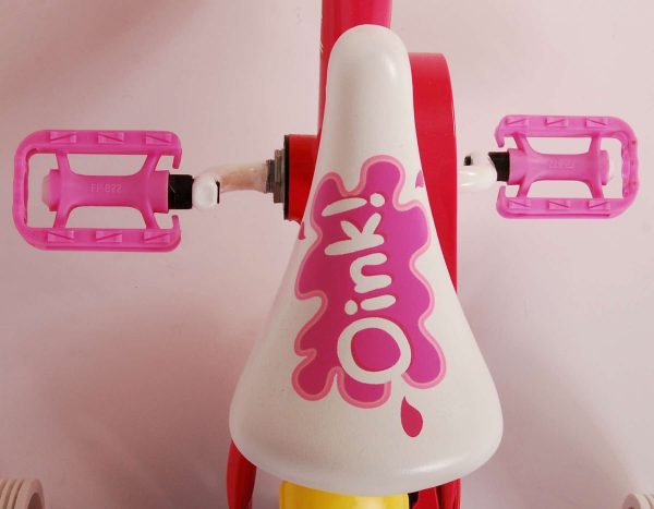 Peppa Pig Kinderfiets – Meisjes – 10 inch – Roze/Blauw – Doortrapper