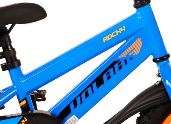 Volare Rocky Kinderfiets – Jongens – 12 inch – Blauw