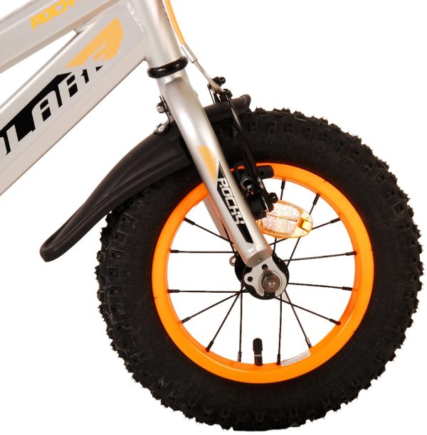 Volare Rocky Kinderfiets – Jongens – 12 inch – Grijs