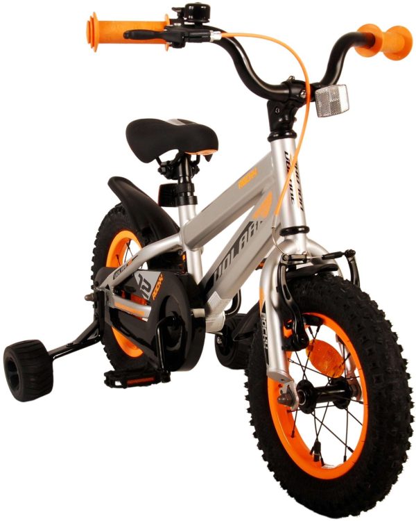 Volare Rocky Kinderfiets – Jongens – 12 inch – Grijs