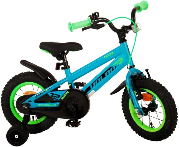 Volare Rocky Kinderfiets – Jongens – 12 inch – Groen