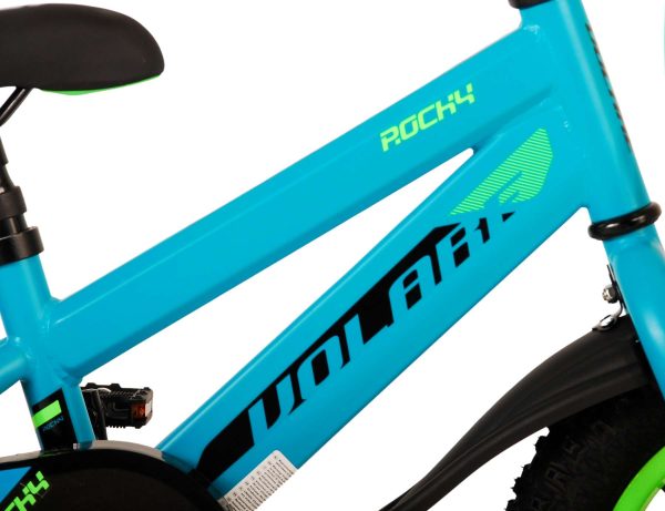 Volare Rocky Kinderfiets – Jongens – 12 inch – Groen