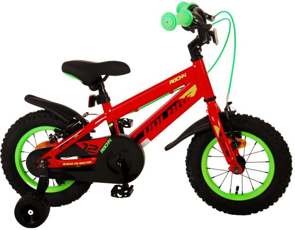 Volare Rocky Kinderfiets – Jongens – 12 inch – Rood