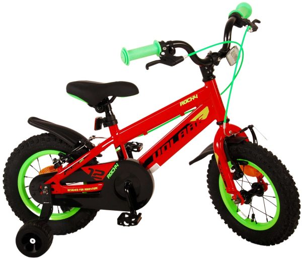 Volare Rocky Kinderfiets – Jongens – 12 inch – Rood