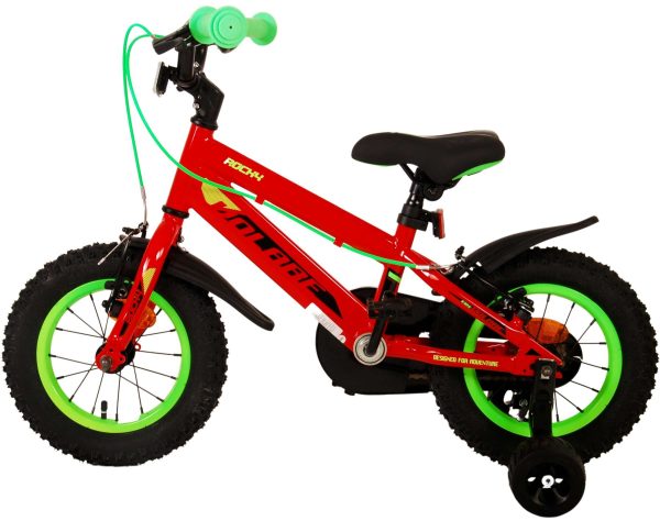 Volare Rocky Kinderfiets – Jongens – 12 inch – Rood