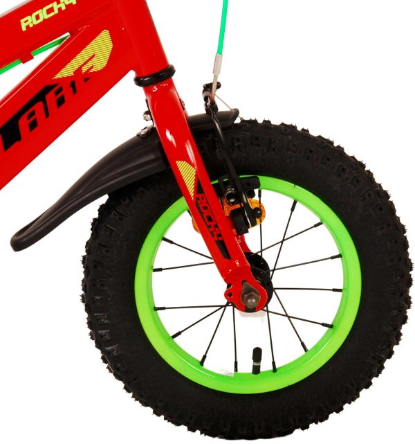 Volare Rocky Kinderfiets – Jongens – 12 inch – Rood