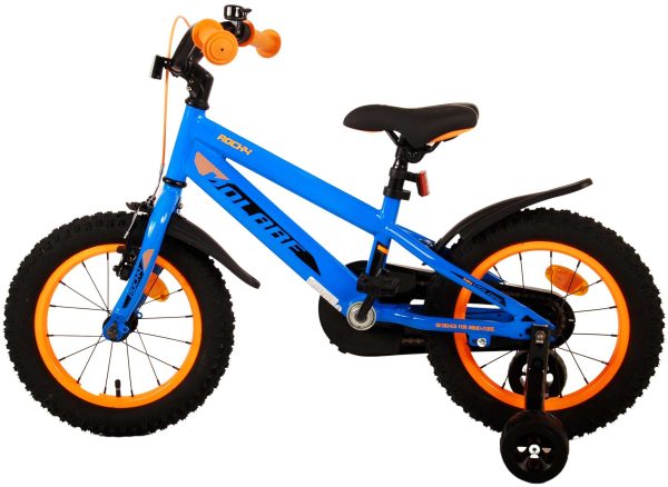 Volare Rocky Kinderfiets – Jongens – 14 inch – Blauw
