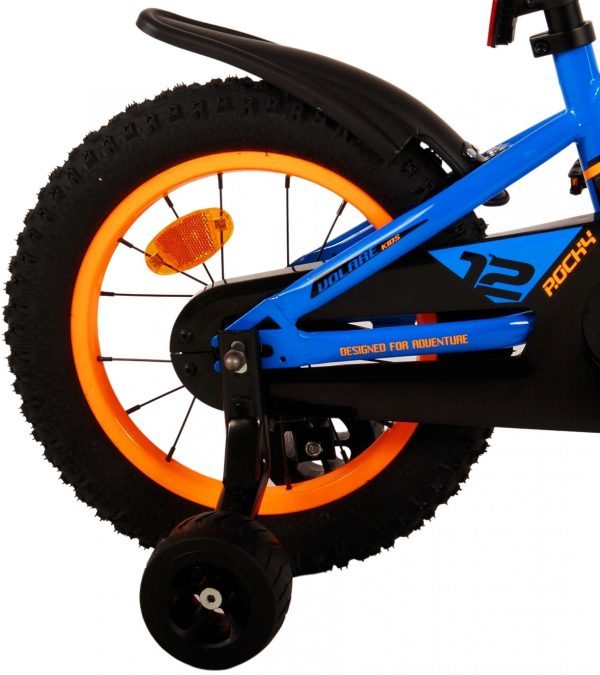 Volare Rocky Kinderfiets – Jongens – 14 inch – Blauw