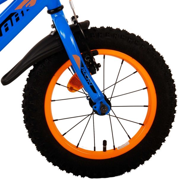 Volare Rocky Kinderfiets – Jongens – 14 inch – Blauw