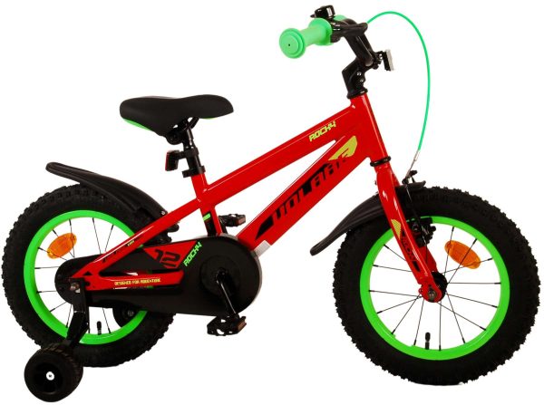 Volare Rocky Kinderfiets – Jongens – 14 inch – Rood