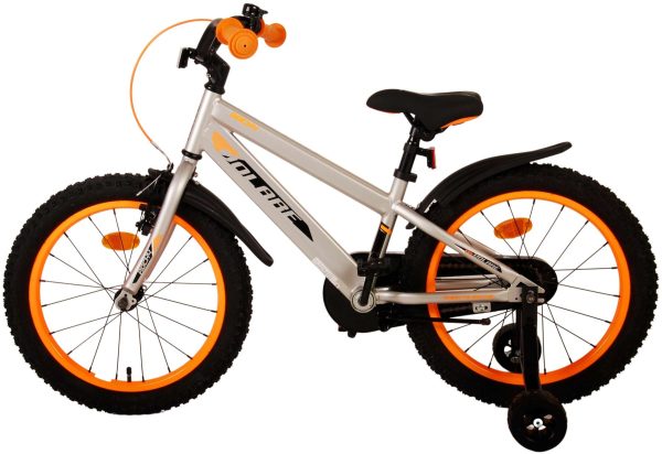 Volare Rocky Kinderfiets – Jongens – 18 inch – Grijs