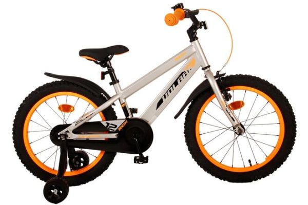 Volare Rocky Kinderfiets – Jongens – 18 inch – Grijs