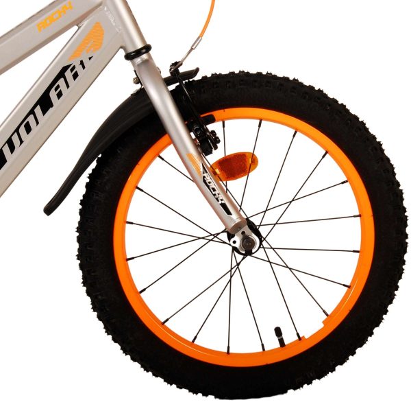 Volare Rocky Kinderfiets – Jongens – 18 inch – Grijs