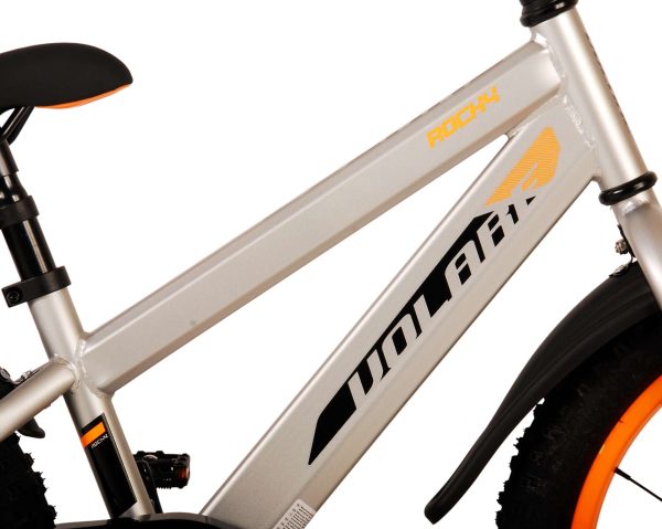 Volare Rocky Kinderfiets – Jongens – 18 inch – Grijs