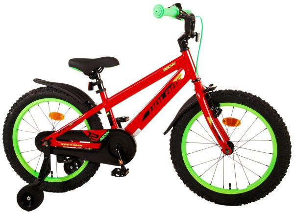Volare Rocky Kinderfiets – Jongens – 18 inch – Rood