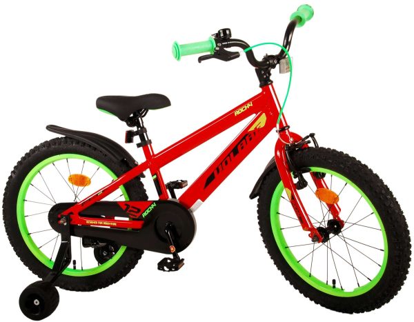Volare Rocky Kinderfiets – Jongens – 18 inch – Rood