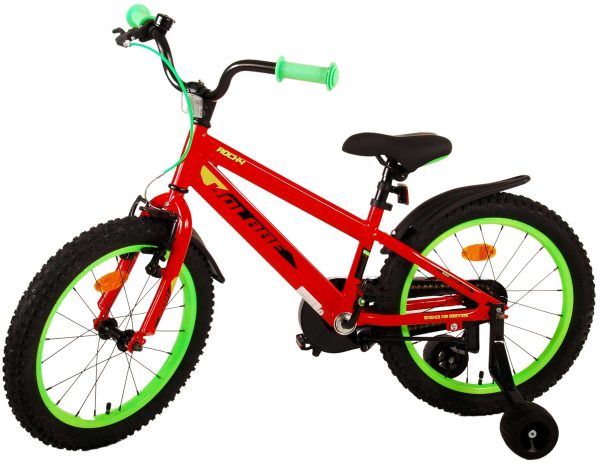 Volare Rocky Kinderfiets – Jongens – 18 inch – Rood