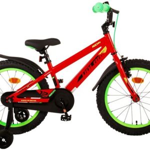 Volare Rocky Kinderfiets – Jongens – 18 inch – Rood