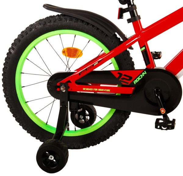 Volare Rocky Kinderfiets – Jongens – 18 inch – Rood