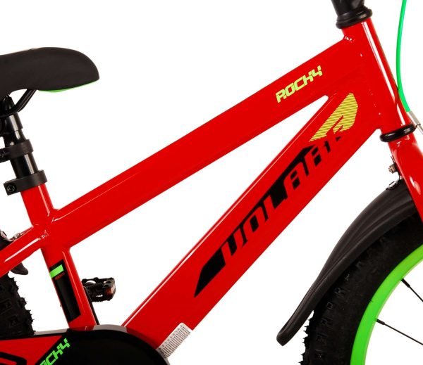 Volare Rocky Kinderfiets – Jongens – 18 inch – Rood