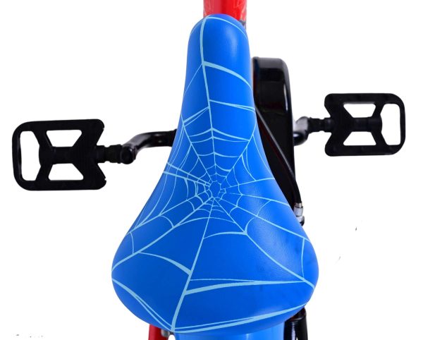 Spider-Man Kinderfiets – Jongens – 12 inch – Blauw/Rood – Twee handremmen