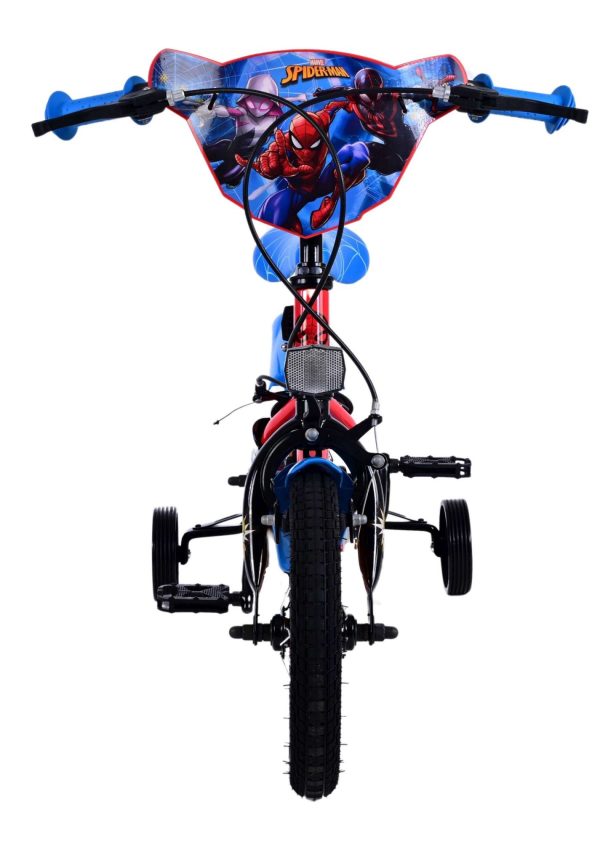 Spider-Man Kinderfiets – Jongens – 12 inch – Blauw/Rood – Twee handremmen