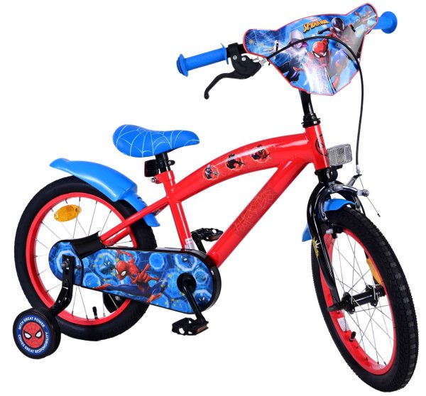 Spider-Man Kinderfiets – Jongens – 16 inch – Rood