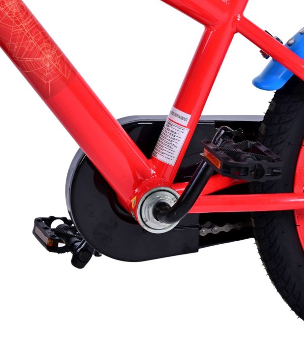 Spider-Man Kinderfiets – Jongens – 16 inch – Rood