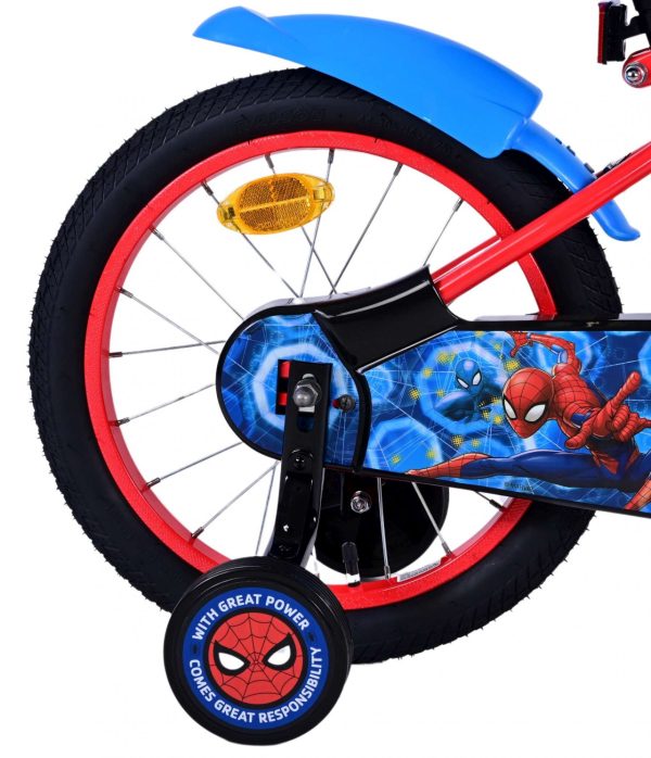 Spider-Man Kinderfiets – Jongens – 16 inch – Rood