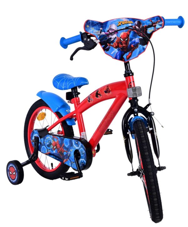 Spider-Man Kinderfiets – Jongens – 16 inch – Rood