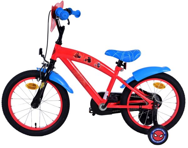 Spider-Man Kinderfiets – Jongens – 16 inch – Rood