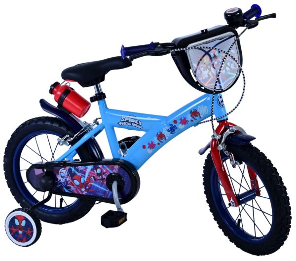 Spidey Kinderfiets – Jongens – 14 inch – Blauw
