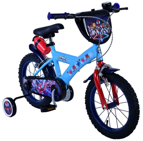 Spidey Kinderfiets – Jongens – 14 inch – Blauw