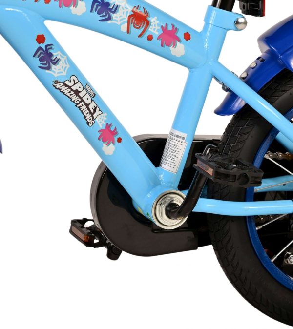 Spidey Kinderfiets – Jongens – 14 inch – Blauw
