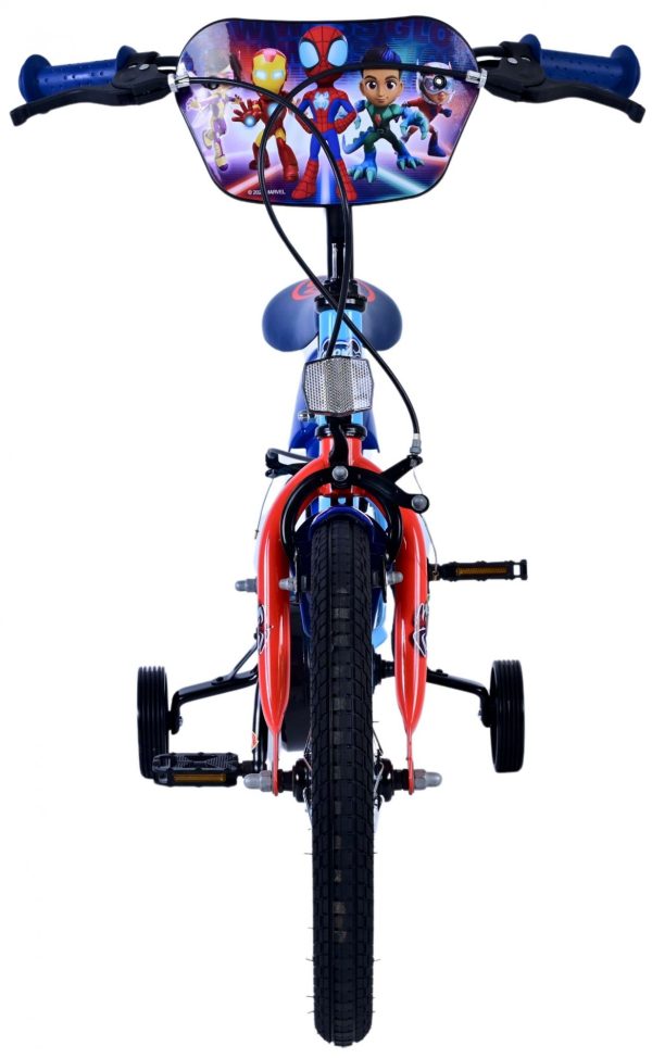 Spidey Kinderfiets – Jongens – 16 inch – Blauw – Twee handremmen