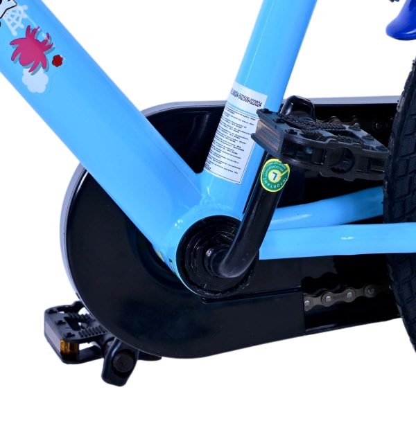 Spidey Kinderfiets – Jongens – 16 inch – Blauw – Twee handremmen