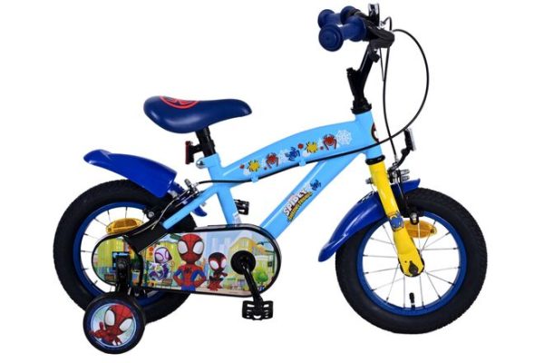 Spidey Kinderfiets – Jongens – 12 inch – Blauw – Twee handremmen