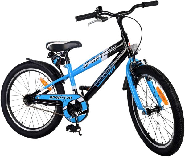 Volare Sportivo Kinderfiets – Jongens – 20 inch – Blauw